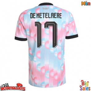 Belgium Charles De Ketelaere #17 Replica Away Stadium Shirt World Cup 2026 Short Sleeve